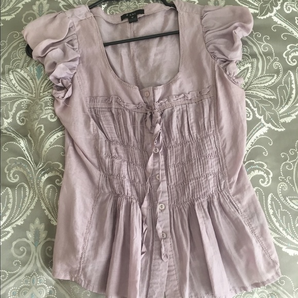 Beautiful lavender blouse