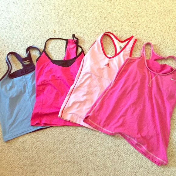4 work out tops!