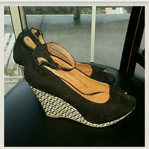Black Mossimo Wedges -  Shoes