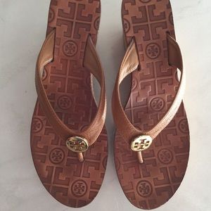 Wedge brown sandals
