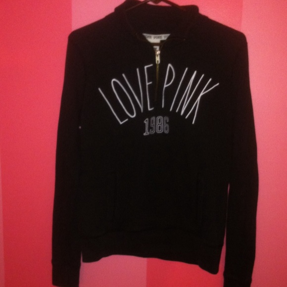 VS PINK half zip