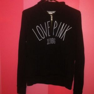 VS PINK half zip