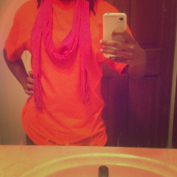 Pink Winter Scarf