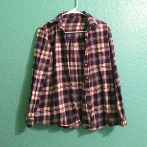 Brandy Melville Blue Flannel