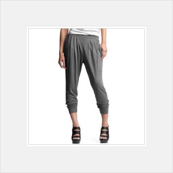 NWT Gray Harem Pants - Picture 1 of 3