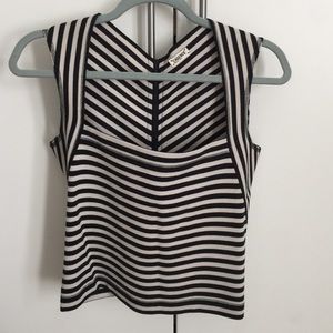Adorable L'AGENCE crop top (size 6)