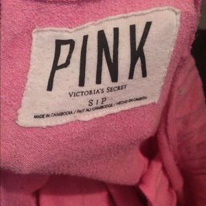 "Pink" sweat pants