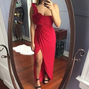 BCBG Red Formal Dress!