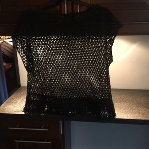 Banana Republic top with fringe detail