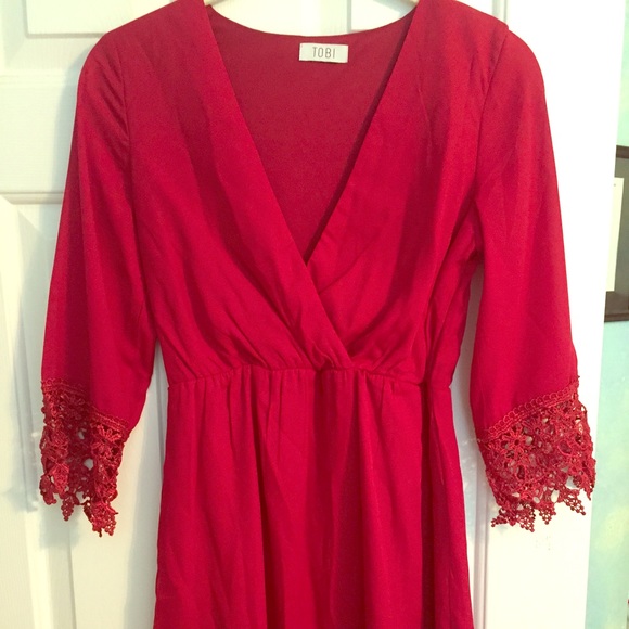 Beautiful Red Tobi dress