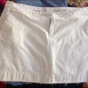 Gap Khakis Cotton Twill Skirt