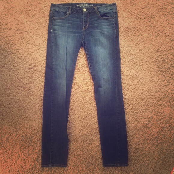 American Eagle dark wash jeggings