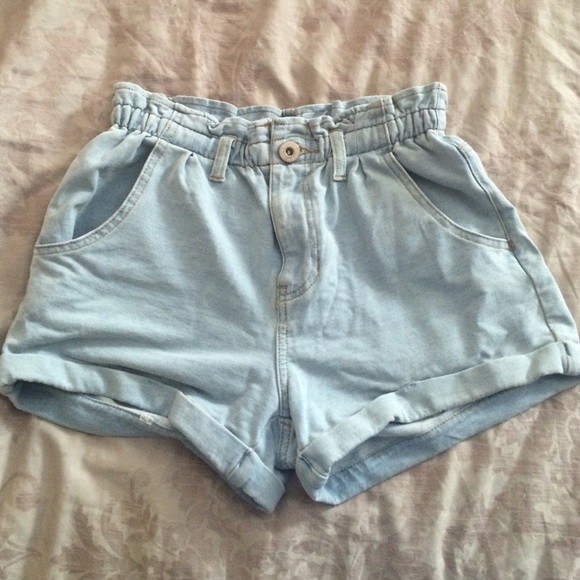 High waisted shorts
