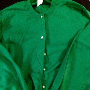 J Crew 3/4 Quarter Sleeve Crew Neck Cardigan