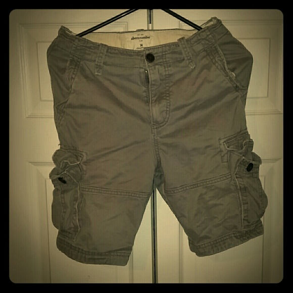 Abercrombie boys size 14 cargo shorts