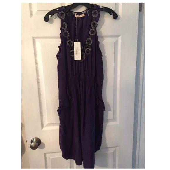 Rebecca Taylor Plum Tunic Dress