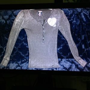 Long Sleeve VS Pink Top