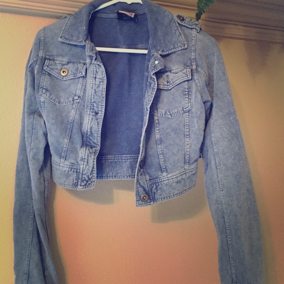 Cropped Jean Jacket