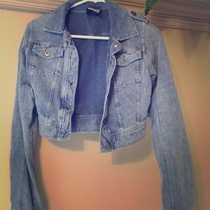 Cropped Jean Jacket