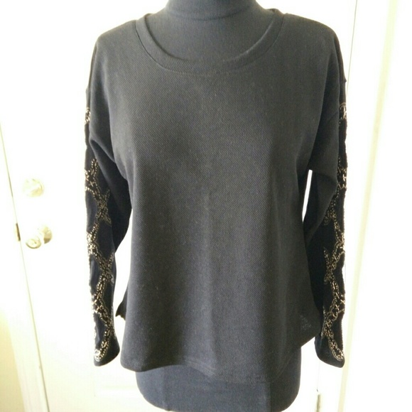 NWT black sweater. Perfect for the holiday season. - Picture 1 of 3
