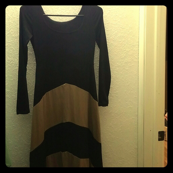 Cute long sleeve maxi dress