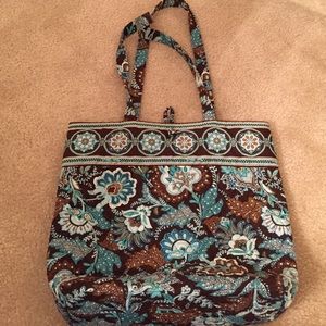 Vera Bradley Java blue tote