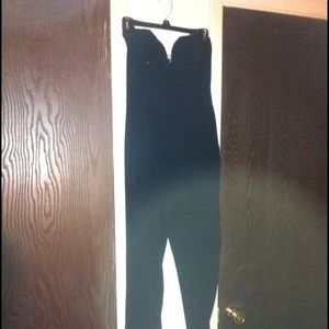 Sexy all in one dress suit