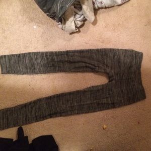 Grey leggings