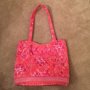 Vera Bradley hope toile shoulder bag