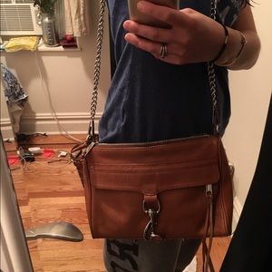 Rebecca Minkoff MAC Convertible Clutch -- Tan