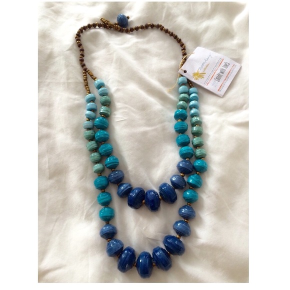 NWT Noonday Collection Jalia Ombré Necklace