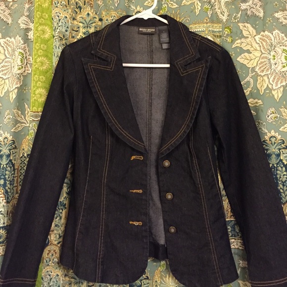 Bisou Bisou Denim Blazer