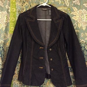 Bisou Bisou Denim Blazer
