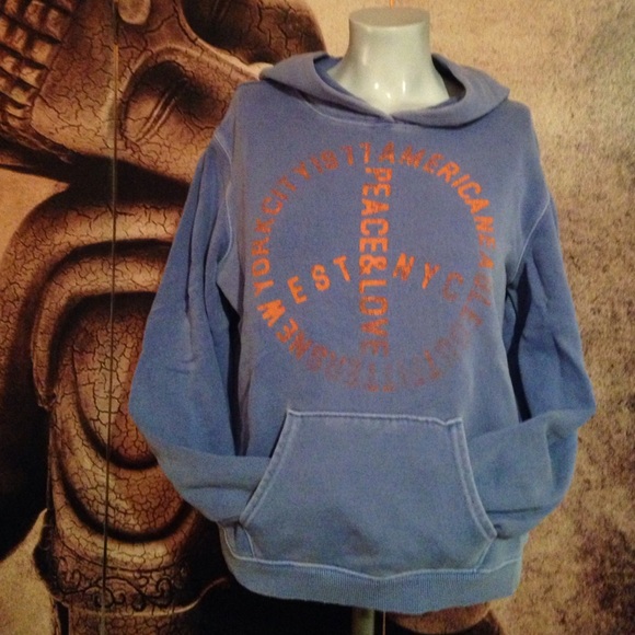 American Eagle Outfitter Hoodie, Light Blue