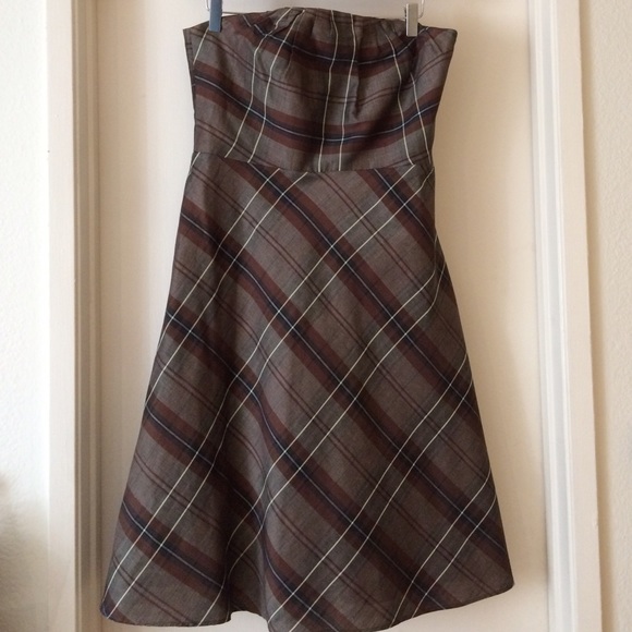 Banana Republic Dresses & Skirts - SOLD - Banana Republic Plaid Dress