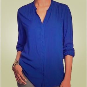 Gap blouse shirt cobalt blue