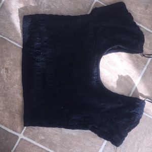 💕Sexy Black Crop Top