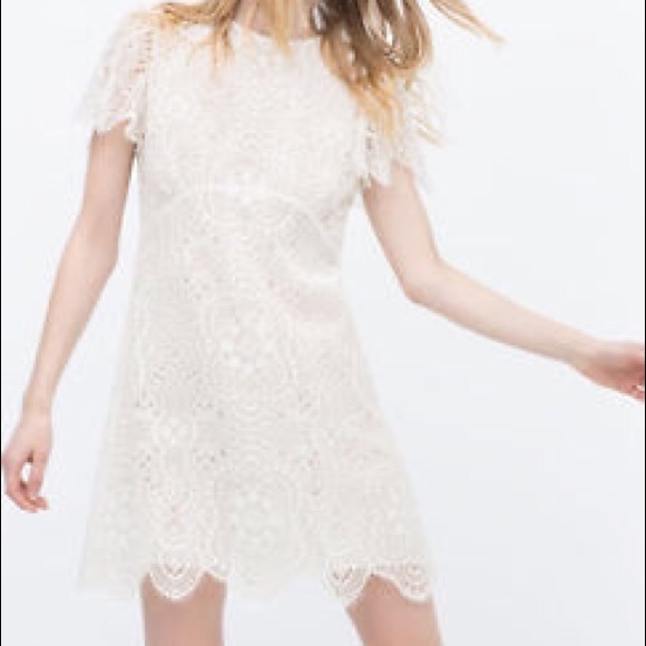 Zara lace dress with tag
