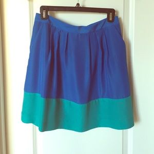 Adorable color block J Crew skirt!