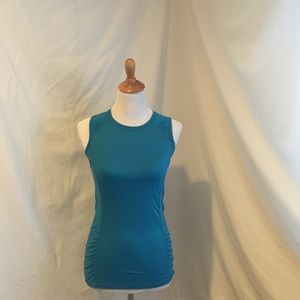 Blue Athleta Exercise Shirt