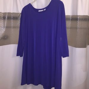 Purple/bluish shirt