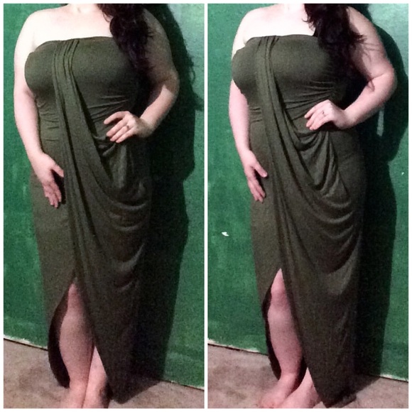 High low tulip maxi