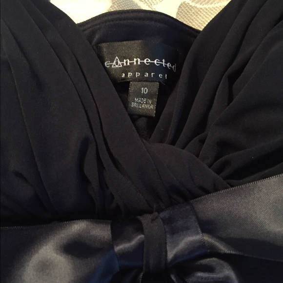 Navy Blue Dress - Picture 3 of 4