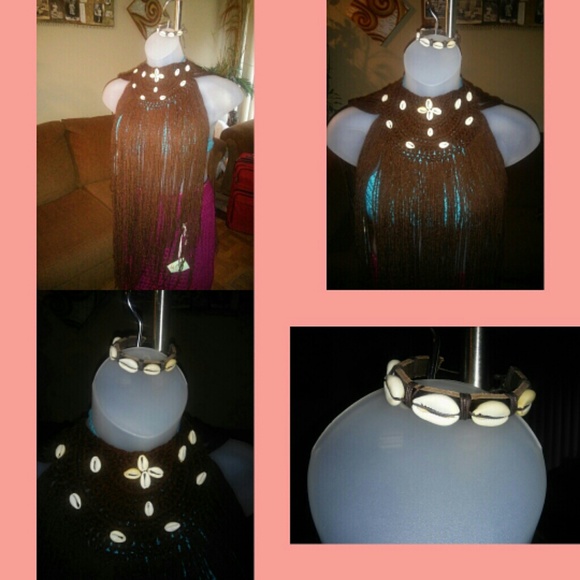 SOLD Tribal statement piece and bracelet