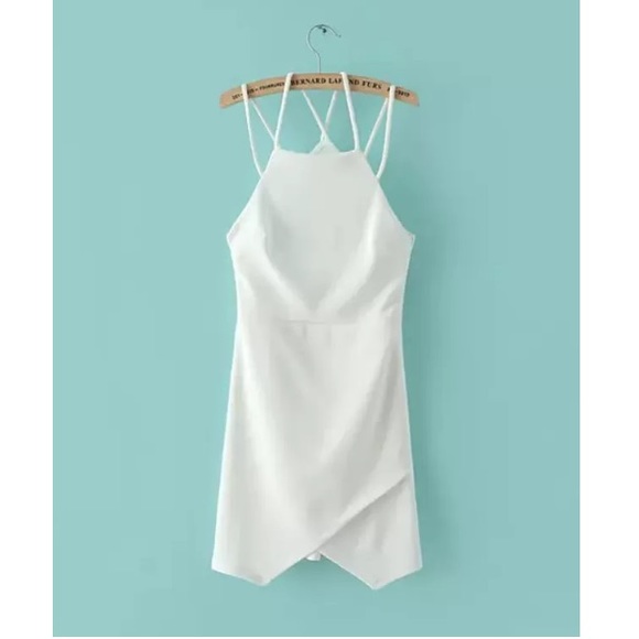 East Nova white dress