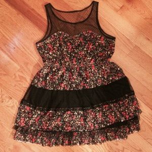 Floral Tulle Dress