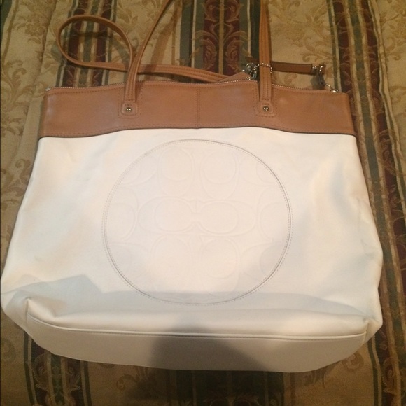 Large coach tote