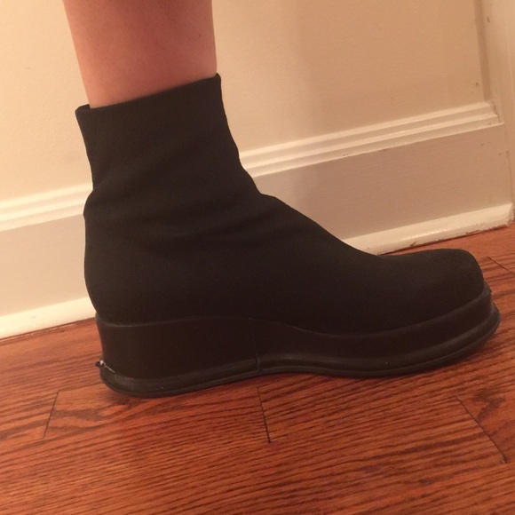 Barney's New York wedge boot