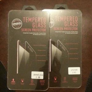 iphone 6+and 6 screen protector tempered glass