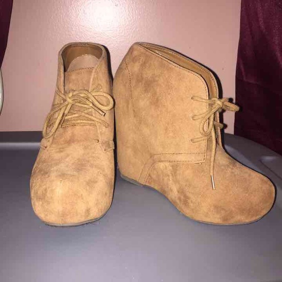Suede booties